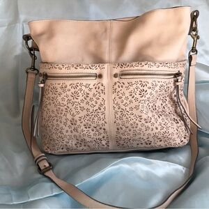 Sonoma Hobo Floral Cutout Bag NWOT